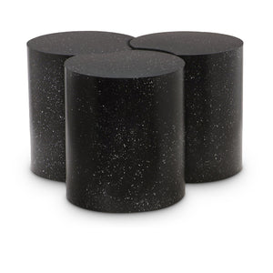Meridian Dimple Black Coffee Table