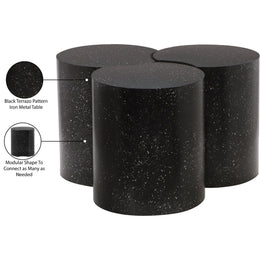 Meridian Dimple Black Coffee Table