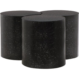 Meridian Dimple Black Coffee Table
