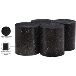 Meridian Dimple Black Coffee Table