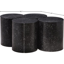 Meridian Dimple Black Coffee Table