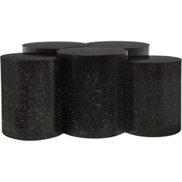 Meridian Dimple Black Coffee Table