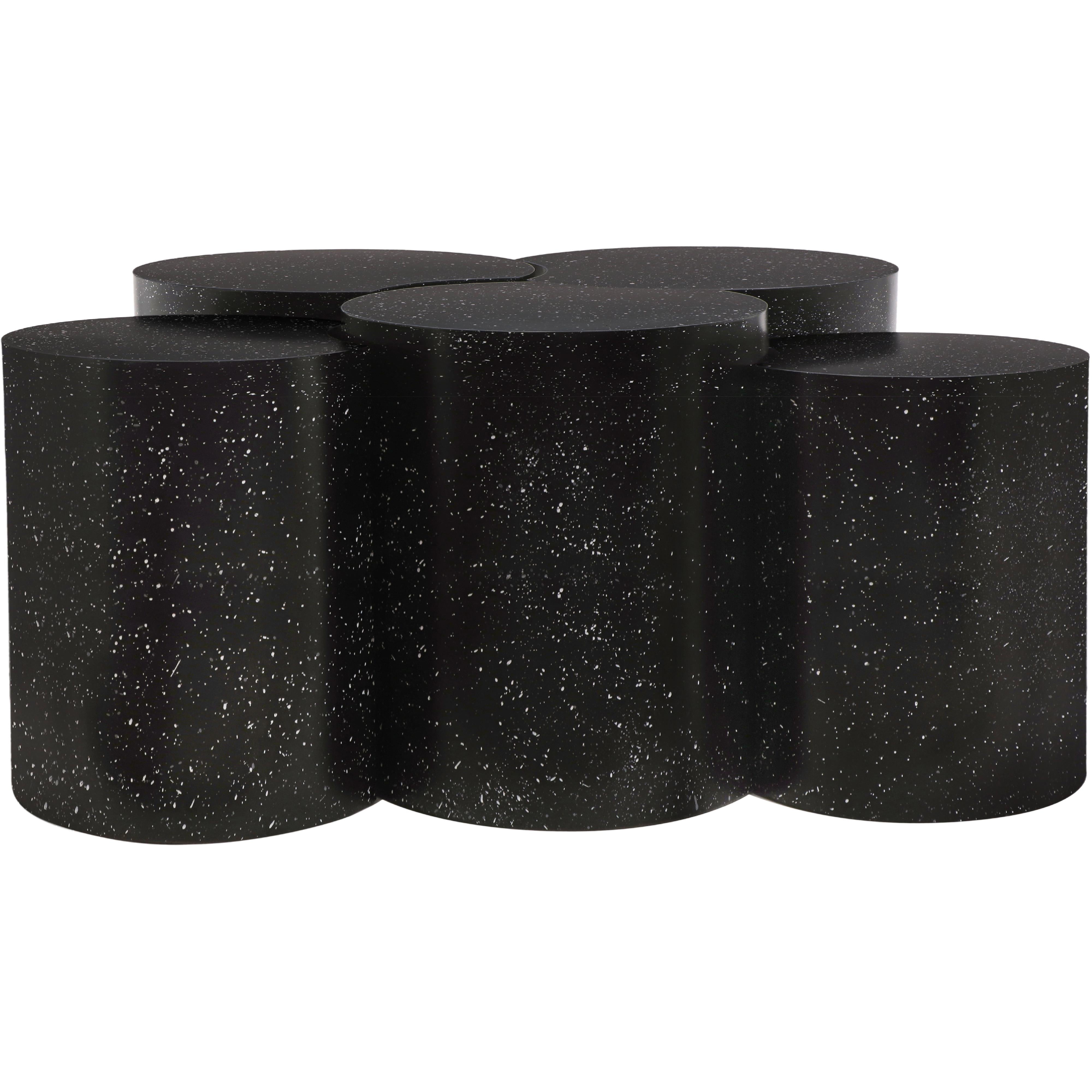 Meridian Dimple Black Coffee Table