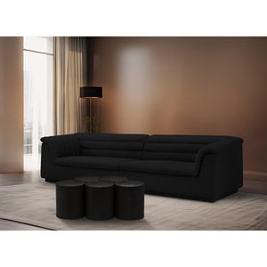 Meridian Dimple Black Coffee Table
