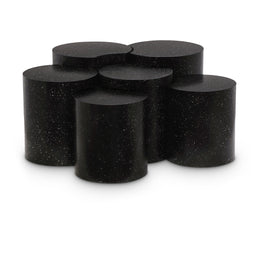 Meridian Dimple Black Coffee Table
