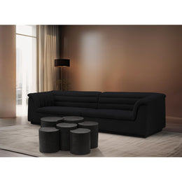 Meridian Dimple Black Coffee Table