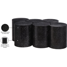 Meridian Dimple Black Coffee Table