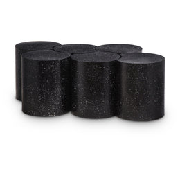 Meridian Dimple Black Coffee Table