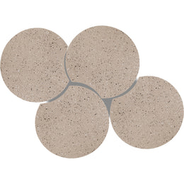 Meridian Dimple Taupe Coffee Table