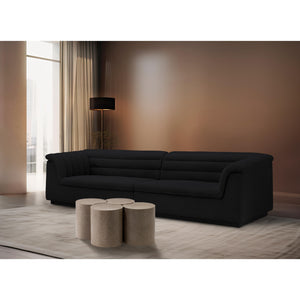 Meridian Dimple Taupe Coffee Table