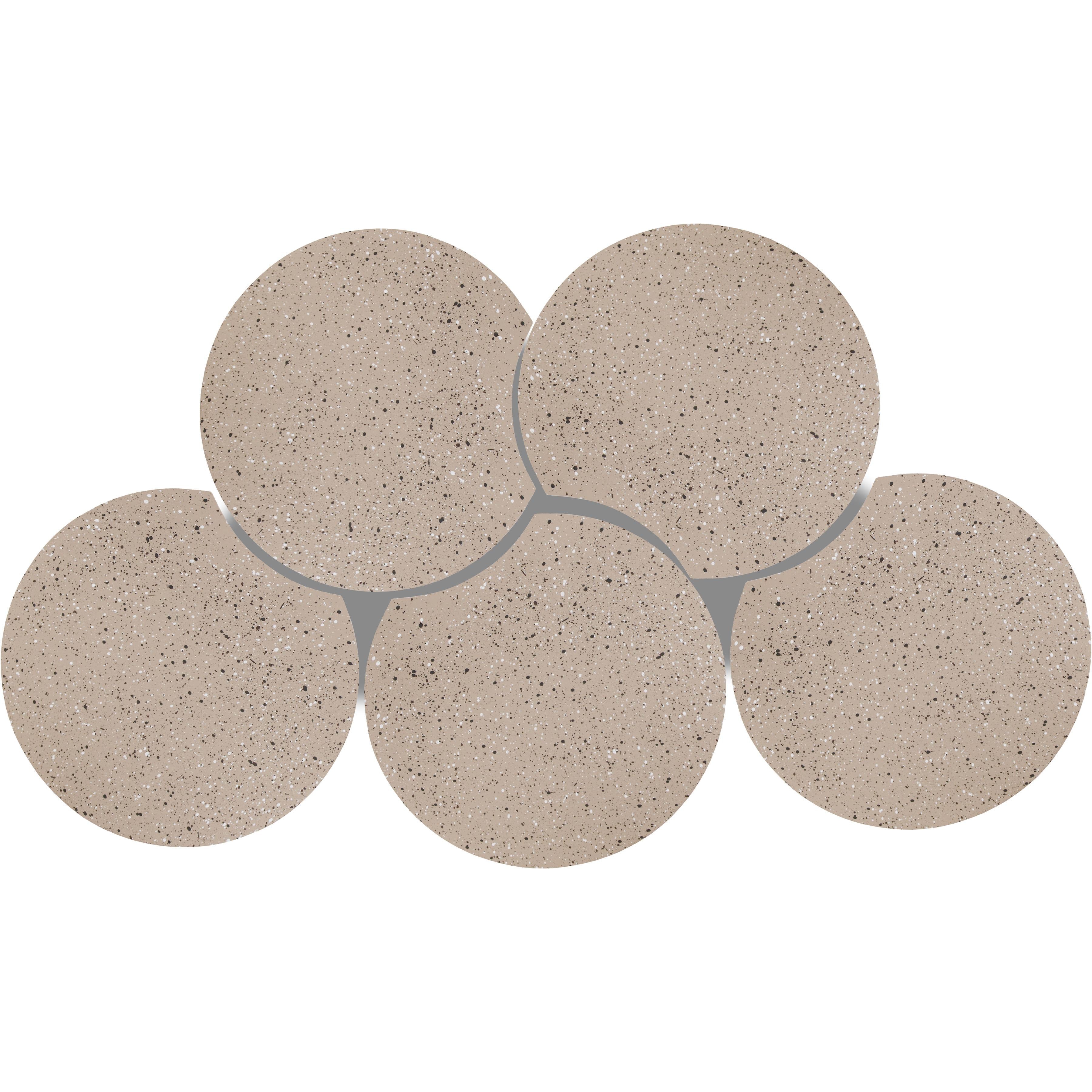 Meridian Dimple Taupe Coffee Table