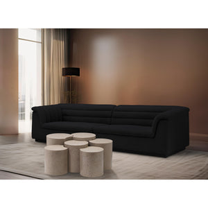 Meridian Dimple Taupe Coffee Table
