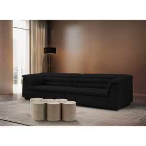 Meridian Dimple Taupe Coffee Table