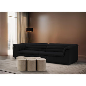 Meridian Dimple Taupe Coffee Table