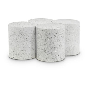 Meridian Dimple White Coffee Table