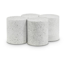 Meridian Dimple White Coffee Table