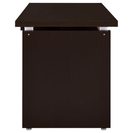 Skylar 39-inch Engineered Wood Writing Desk Cappuccino