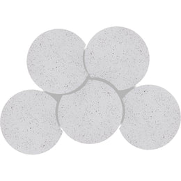 Meridian Dimple White Coffee Table
