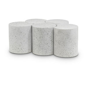 Meridian Dimple White Coffee Table