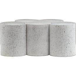 Meridian Dimple White Coffee Table