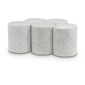 Meridian Dimple White Coffee Table