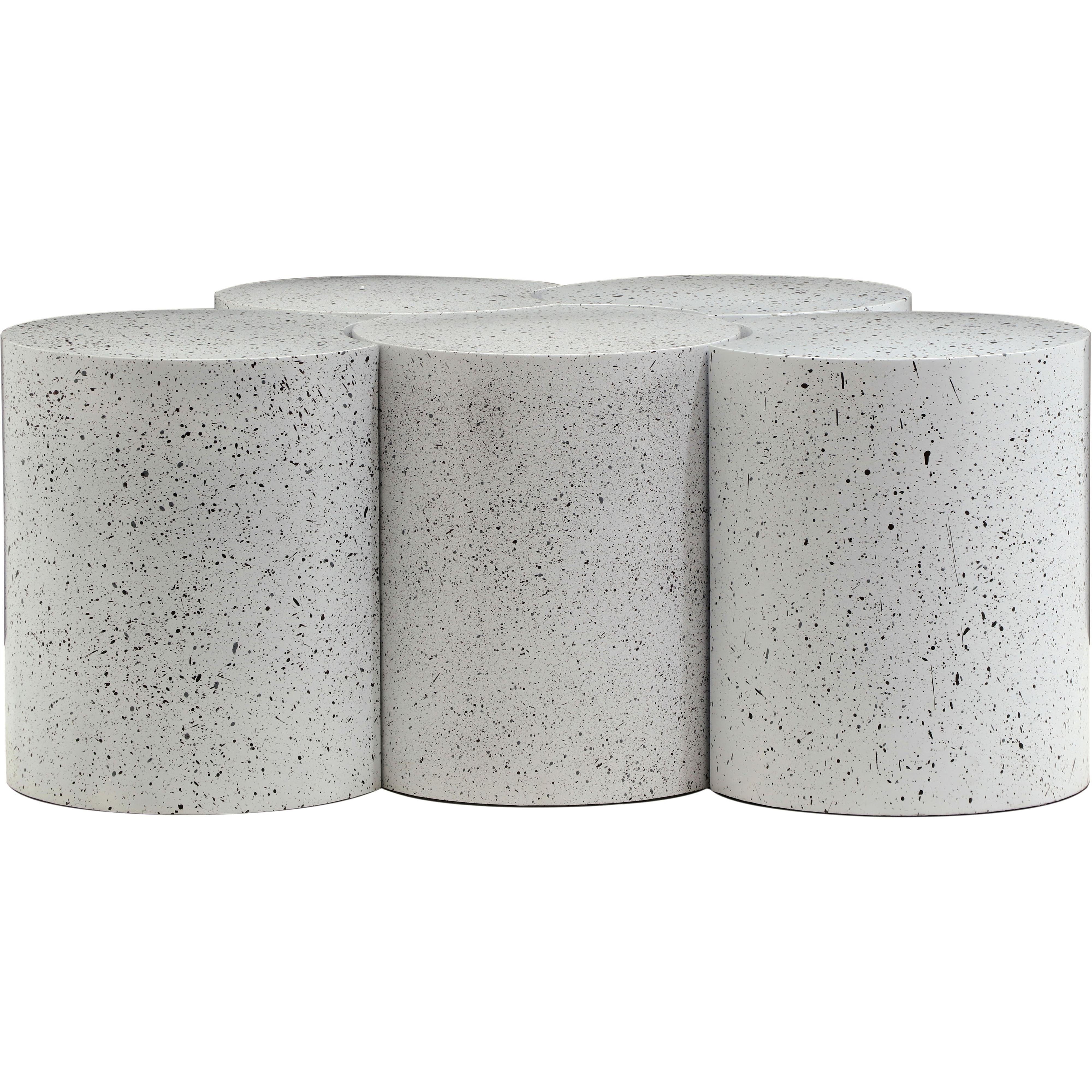 Meridian Dimple White Coffee Table