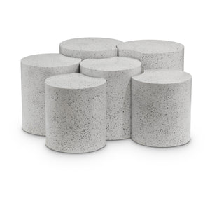 Meridian Dimple White Coffee Table