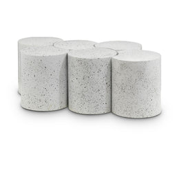 Meridian Dimple White Coffee Table
