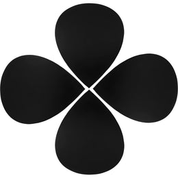 Meridian Petal Black Coffee Table