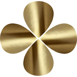 Meridian Petal Gold Coffee Table
