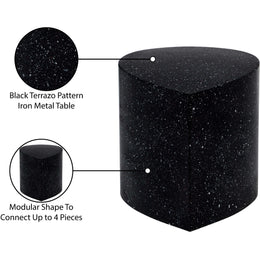 Meridian Petal Black Coffee Table