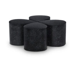 Meridian Petal Black Coffee Table