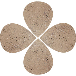 Meridian Petal Taupe Coffee Table