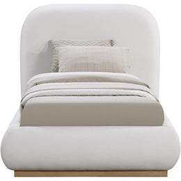 Meridian Vaughn Cream Twin Bed