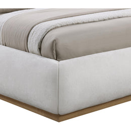 Meridian Vaughn Cream King Bed