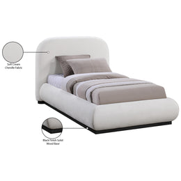 Meridian Vaughn Cream Twin Bed