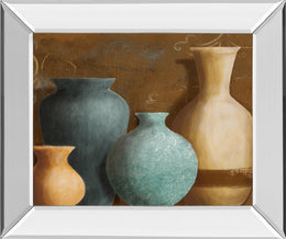 Mirrored Frame Ancient Clay Ii By Lanie Loreth 22X26 Mirror Frame Print