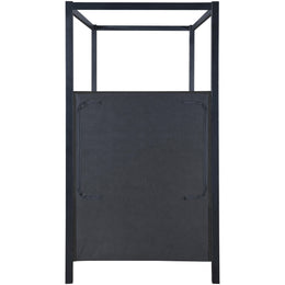 Meridian Kelly Black Boucle Fabric Twin Bed (3 Boxes)