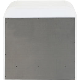 Meridian Siena White Night Stand