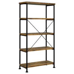 Analiese 63-inch 4-shelf Bookshelf Grey Driftwood