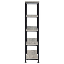 Analiese 63-inch 4-shelf Bookshelf Grey Driftwood