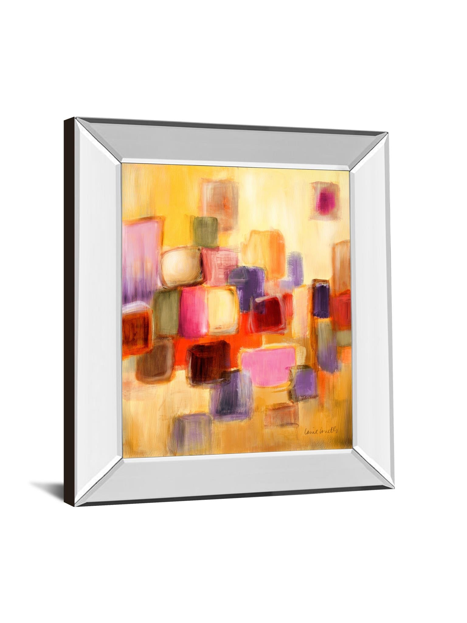 Mirrored Frame Sonata I By Lanie Loreth 22X26 Mirror Frame Print