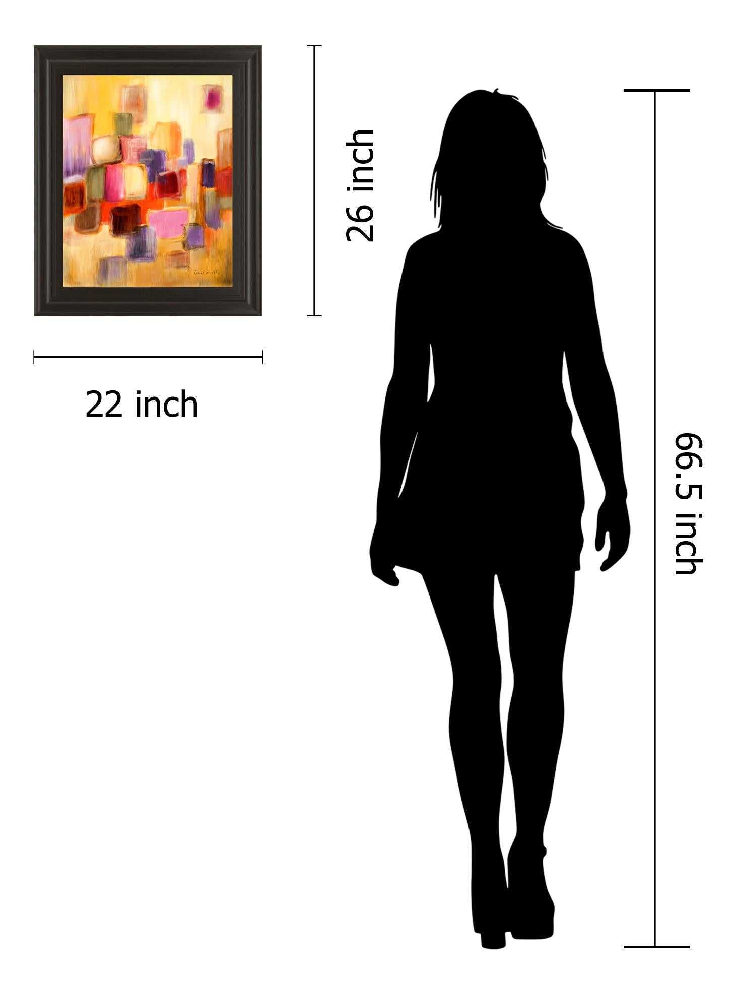 Sonata I By Lanie Loreth 22X26 Framed Print