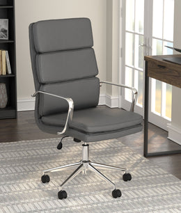 Ximena Upholstered Adjustable High Back Office Chair