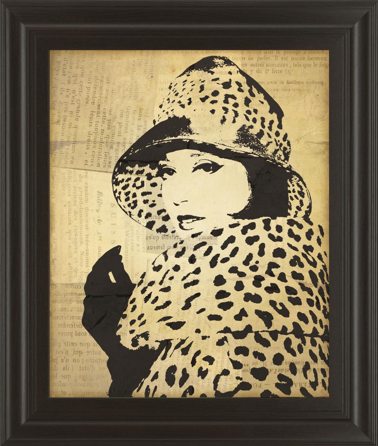 Fashion News Ii By Wild Apple Graphics 22X26 Framed Print