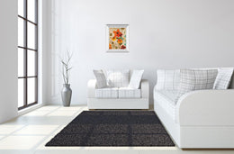 Mirrored Frame Vibrant Embroidery Iii  By Silvia Vassileva 22X26 Mirror Frame Print