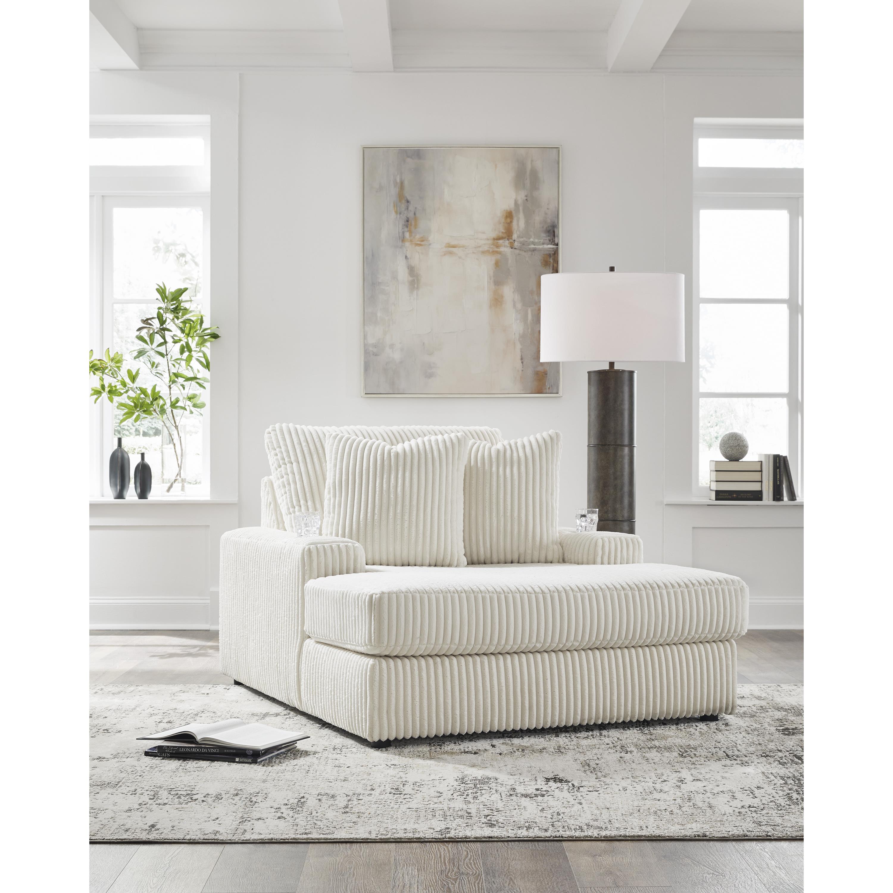 Swipe Furniture Exclusive Design Lindyn Fabric Chaise 2110415