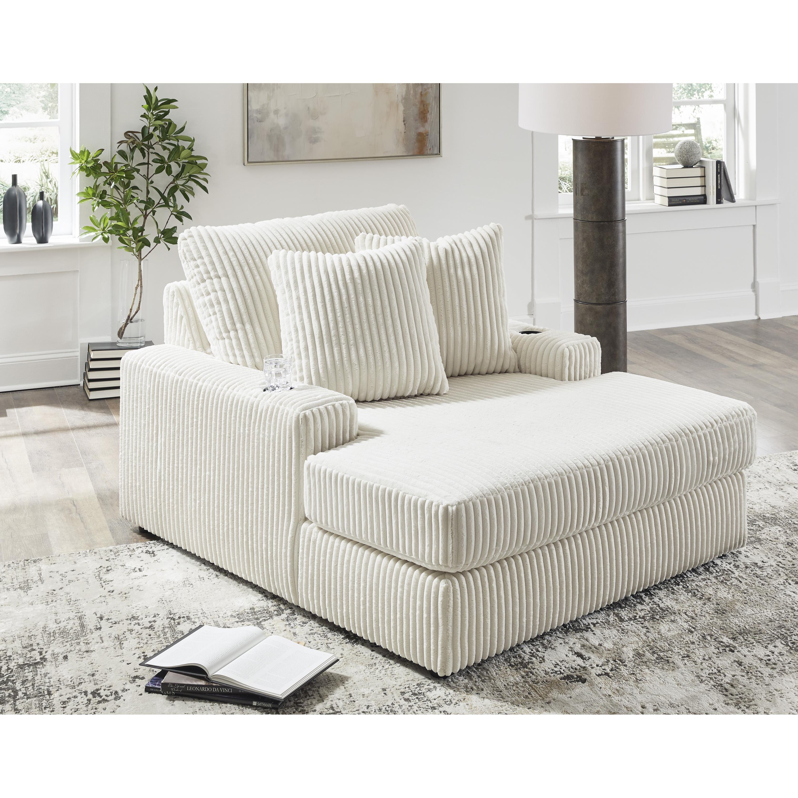 Swipe Furniture Exclusive Design Lindyn Fabric Chaise 2110415