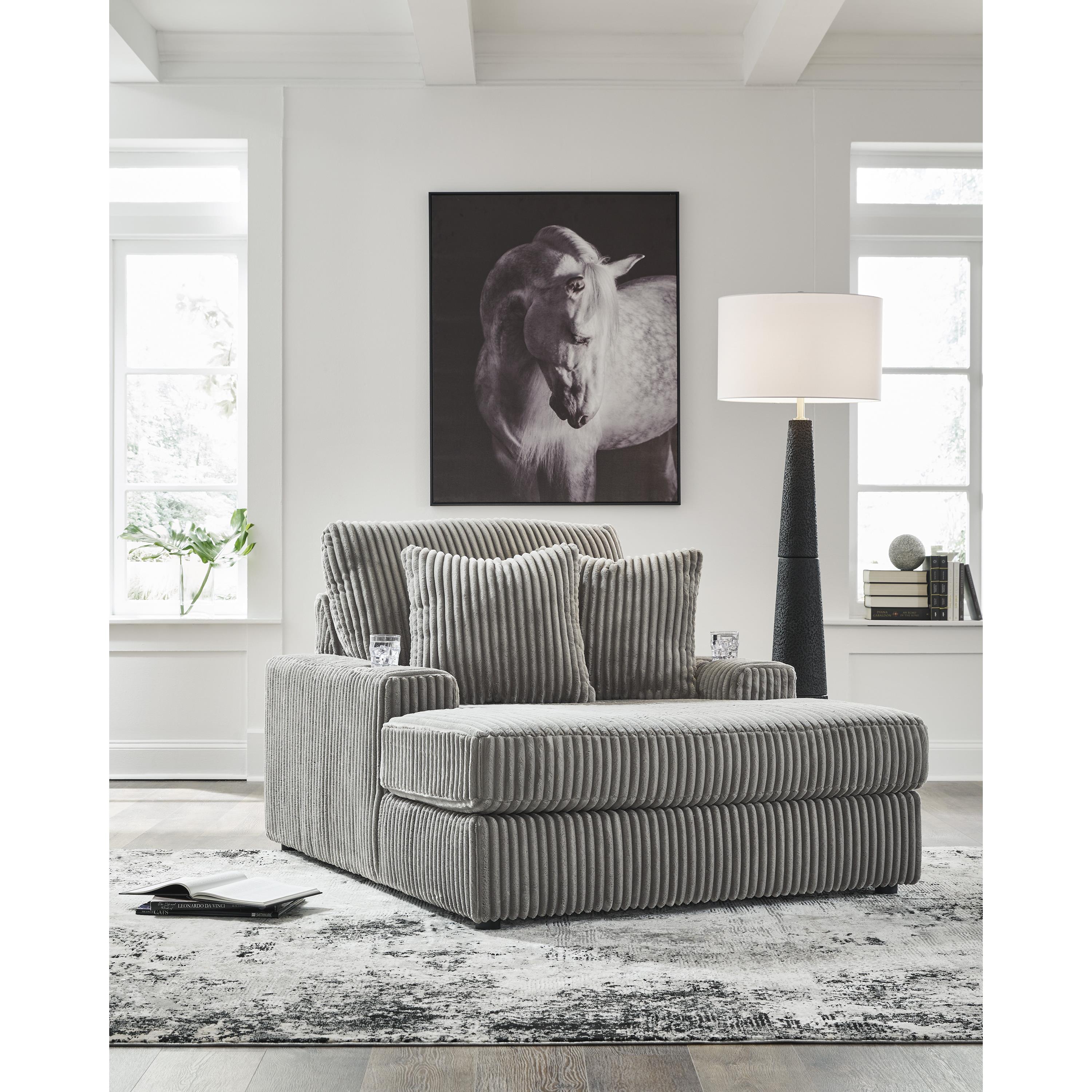 Swipe Furniture Exclusive Design  Lindyn Fabric Chaise 2110515