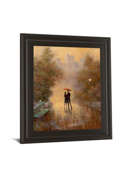 Walk In The Park I By T.C. Chiu 22X26 Framed Print